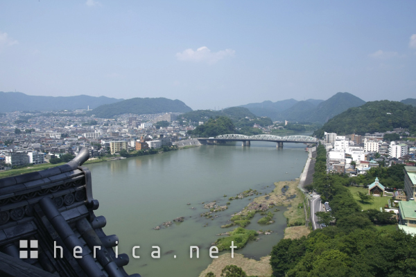 犬山城からの眺め